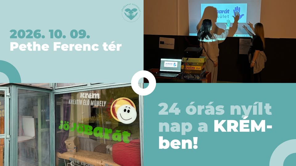 24 órás nyílt nap és szakmai találkozó a Jövőbarát Egyesületnél