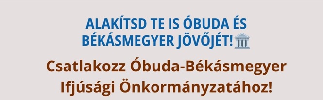 Csatlakozz Óbuda-Békásmegyer Ifjúsági Önkormányzatához!